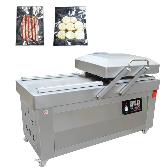 Double Chamber Meat Vacuum Packing Machine